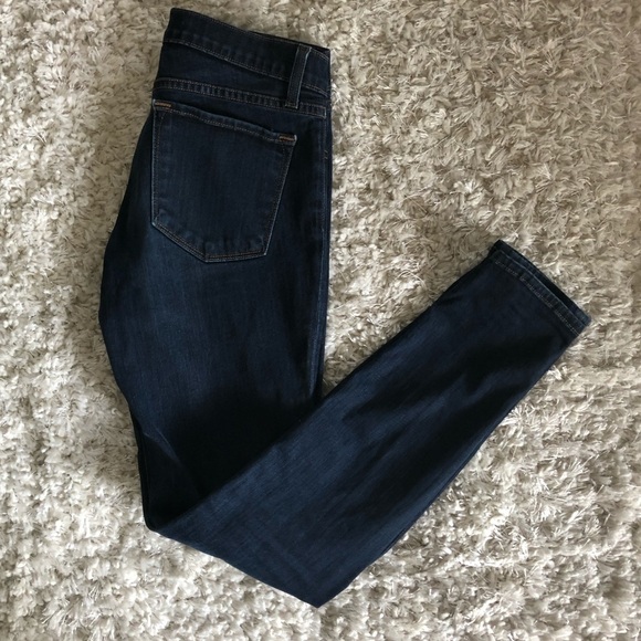 J Brand Starless Mid Rise Super Skinny Dark Jeans - Picture 1 of 8